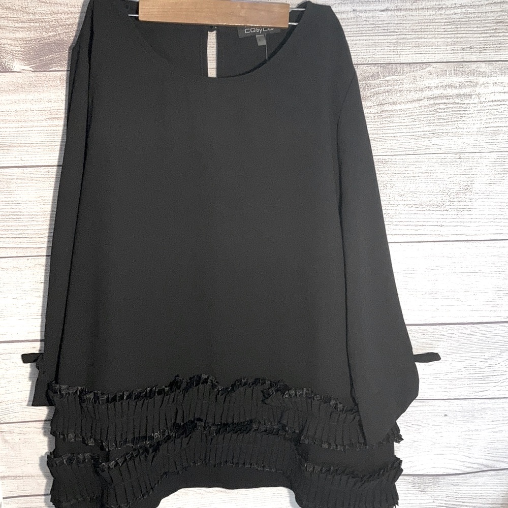 CQ by CQ black blouse small